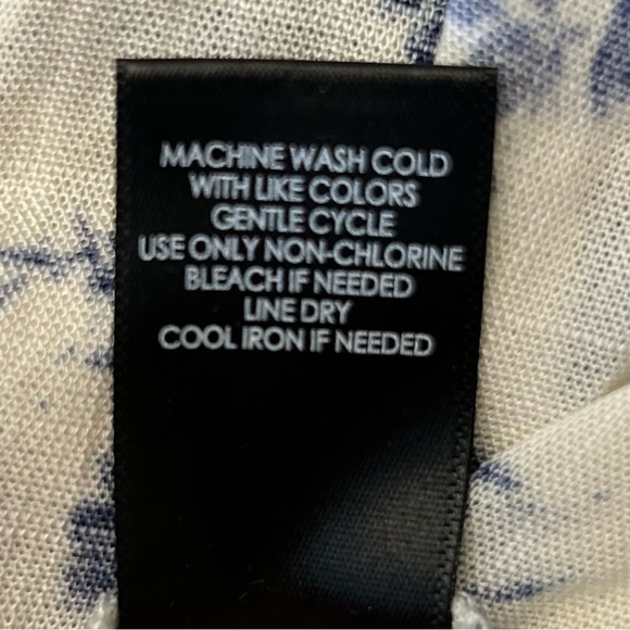 NWT TORRID Rayon Slub Waist Detail Blouson Sleeved Blouse in Floral White 2X - Picture 10 of 11